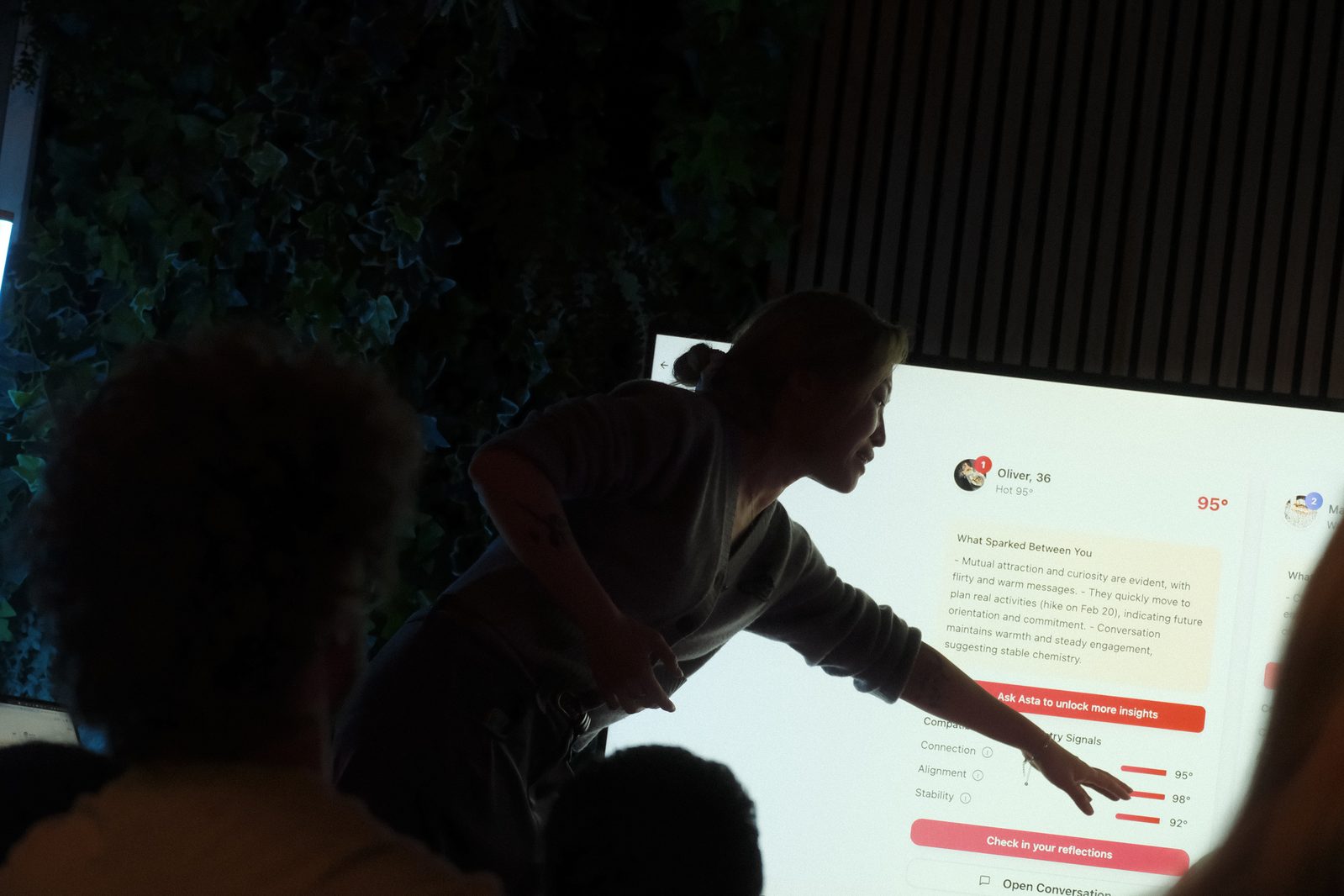 Connection Lab Workshop — walking through the Asta app on screen