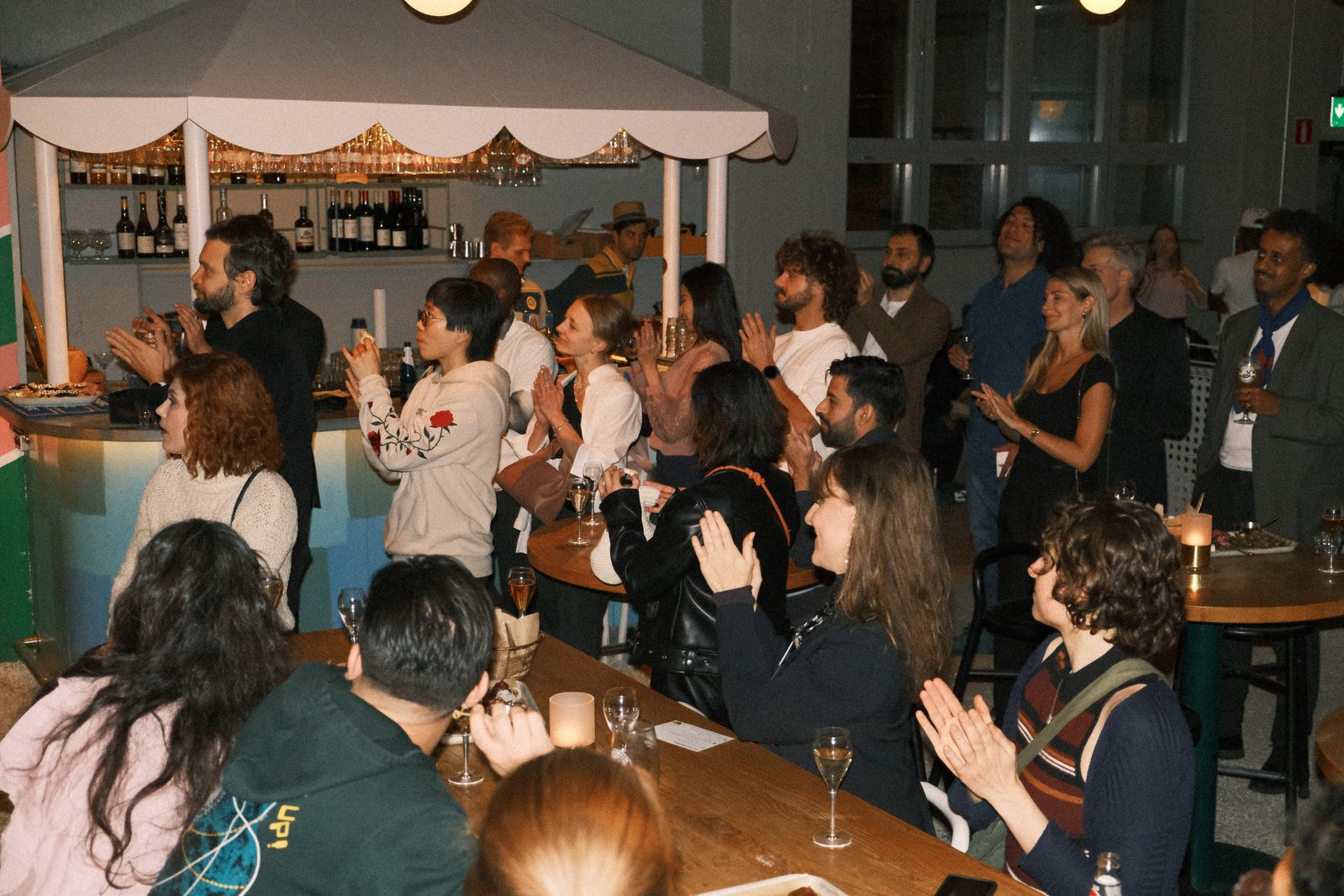 Asta Community Night #1 — the venue in full swing